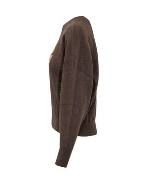 Isabel Marant Textured Knit Pullover - Brown