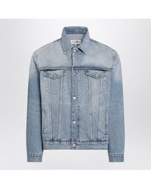 MM6 by Maison Margiela Light Denim Jacket - Blue