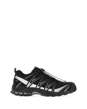 Salomon Xa Pro 3D Mesh And Synthetic Leather Trail Sneaker - Black