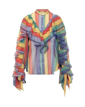 Rochas Long Sleeve Casual Shirt - White