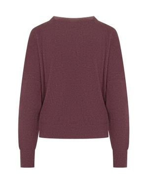 Isabel Marant Marisans-Gz Pullover Knit Sweater - Purple