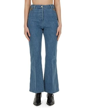 Patou Flare Fit Jeans - Blue
