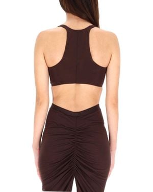 Rick Owens Elegant Mini Top For - Black