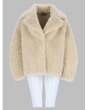 Leon & Loulou Paris Polyester Sports Jacket - Natural
