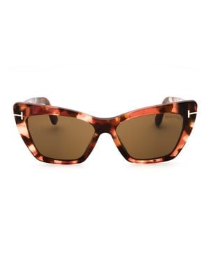 Tom Ford Ft0871 Sunglasses - Brown