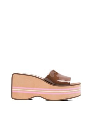 Chloé Wedges - Pink