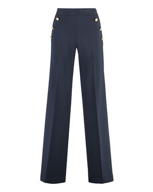 PT01 Taylor Wide-Leg Pants - Blue