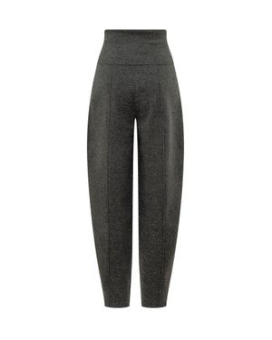 Zimmermann Knit Barrel Pants - Black