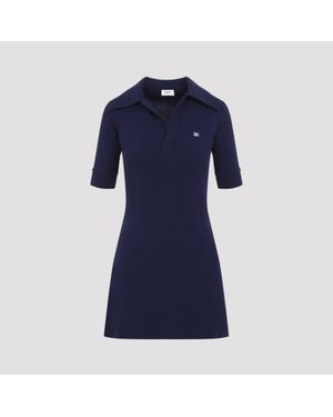 Celine Polo Mini Dress - Blue