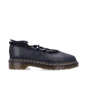 Dr. Martens Elphie Ii Leather Ballerina Shoes - Blue