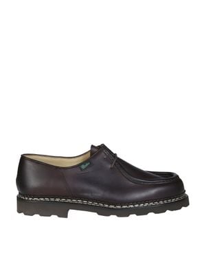 Paraboot Michael Marche Leather Moccasin - Black