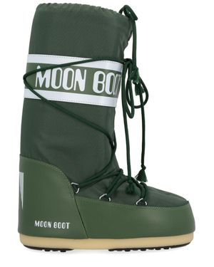 Moon Boot "Icon" Boot - Green
