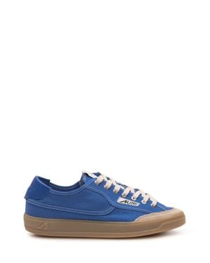 AUTRY WINDSCAPE Windscape Low Canvas Sneaker - Blue
