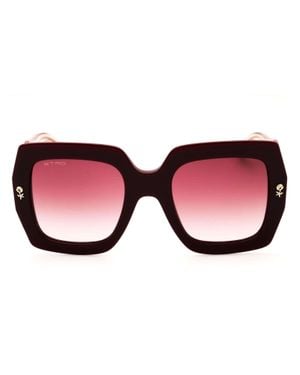 Etro Oversized Gradient Sunglasses - Red