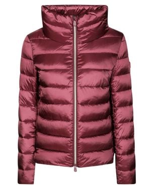 Save The Duck Mini Puffer Jacket - Red