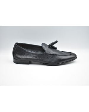 Doucal's Comfortable Loafers With Blake Construction - Black