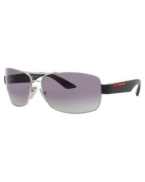 Prada Oversized Aviator Sunglasses 65-14-135 - Black