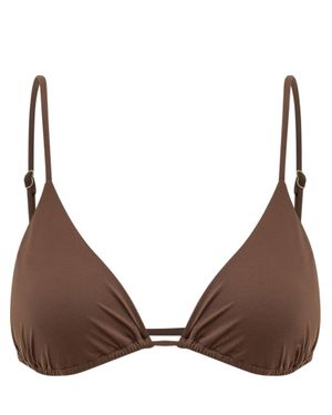 Sundek Mini Bikini Top - Brown