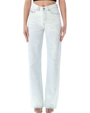 DIESEL 1971 D-Sent Regular Satin Jeans - Blue