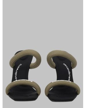 Alexander Wang Stylish High-Heel Sandals 10.5 Cm - Green