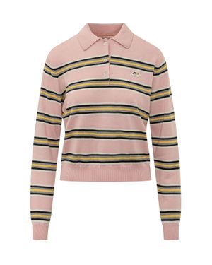 Fiorucci Baby Angel Patch Polo - White