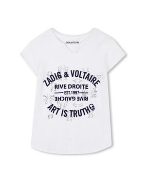 Zadig & Voltaire Zadig&Voltaire T-Shirt With Logo - White
