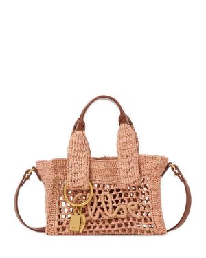 Chloé Mini Bag With Adjustable Handle & Strap - Metallic
