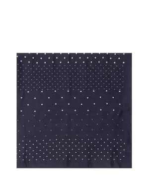 Destin Judy Square Scarf 90X90 - Blue