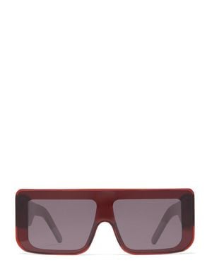 Rick Owens Documenta Acetate Sunglasses - Purple
