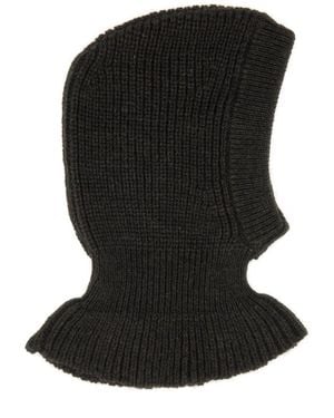 Lemaire Knitted Winter Hat - Black