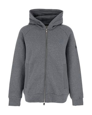Tatras Sweatshirt With Hood And Logo Patch - Gray