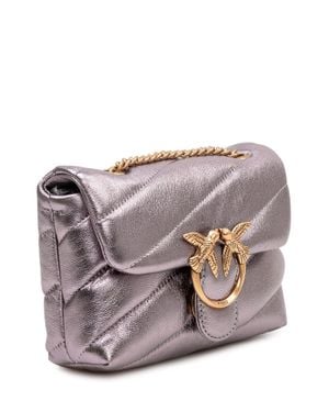 Pinko Love Puff Mini Quilted Shoulder Bag 2025 - Gray