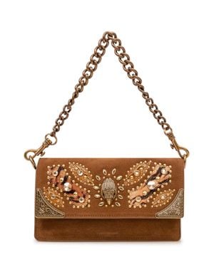 Kurt Geiger Sloane Soft Shoulder Bag - Brown