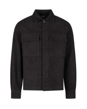 C.P. Company C. P. Company Moleskin Overshirt - Black