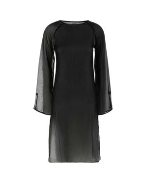 GIMAGUAS Crepe Lorelai Dress - Black