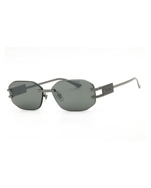 Versace Oval Metal Sunglasses - Multicolor