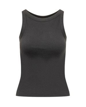Levi's Essential Ribbed Neck Tank Top - Black