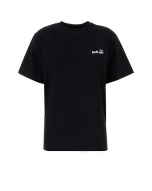 Coperni Cotton X Disney Mulan T-Shirt - Black