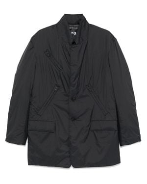 Y-3 Multi-Pocket Padded Jacket - Black