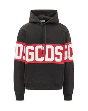 Gcds Band Logo Hoodie - Black
