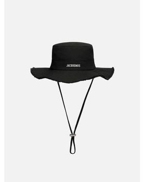 Jacquemus Le Bob Artichaut Mini Hat For - Black