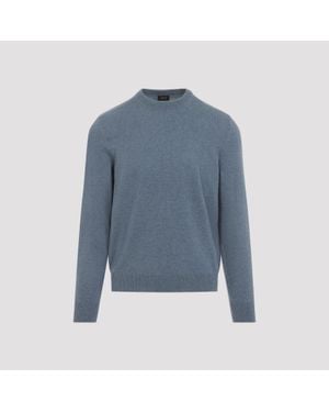 Brioni Petroleum Crewneck Sweater - Blue
