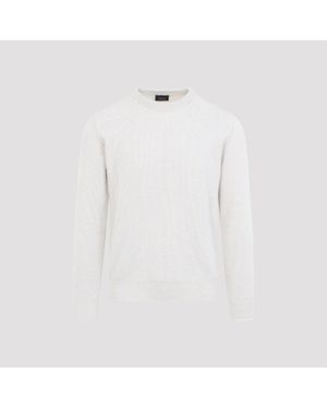 Brioni Cashmere Pullover - White