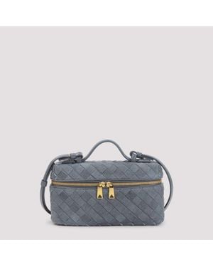 Bottega Veneta Mini Intrecciato Handbag 23Cm X 12Cm X 7Cm - Blue