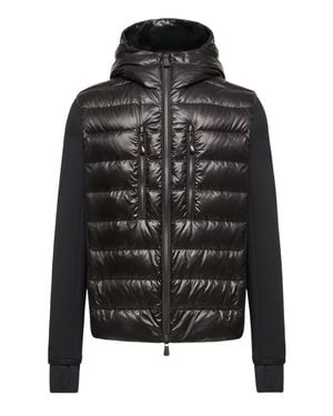 Moncler Down-Filled Nylon Mini Jacket With Adjustable Hood - Black