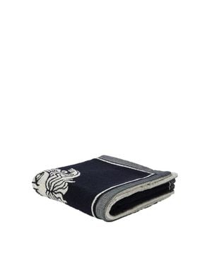 Versace Sport Towel With Medusa Jacquard - White