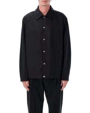 Jil Sander Cotton Blouson - Blue