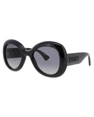 Moschino Mos162/S Acetate Sunglasses 54-22-140 With Case - Black