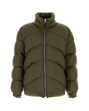 Tom Ford Polyester Down Jacket - Green