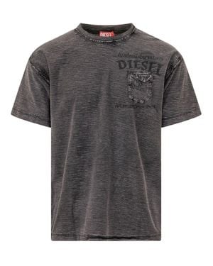 DIESEL Essential T-Shirt - Gray